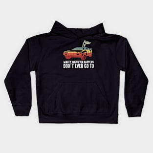 Marty Whatever Happens Kids Hoodie